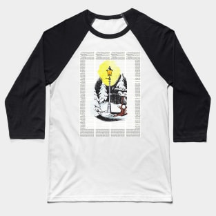 The Lion the Witch and the Wardrobe Lampost Baseball T-Shirt